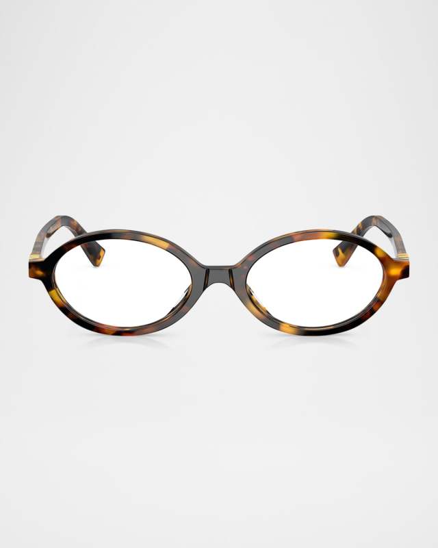 MU 01XV Acetate Oval Optical Glasses